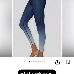 AR-33 Ombre leggings High Rise blue/white medium